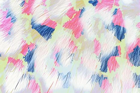 Geometry repeat pattern with texture background,colorful pattern work Stock Illustration