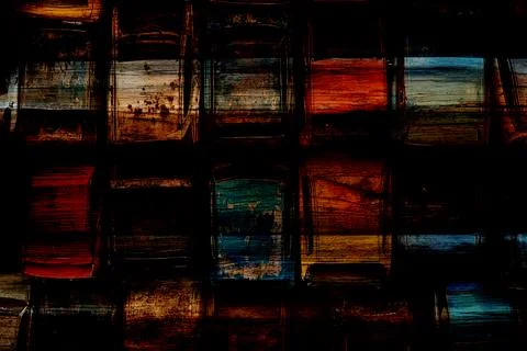 Geometry repeat pattern with texture background,colorful pattern work Stockillustratie