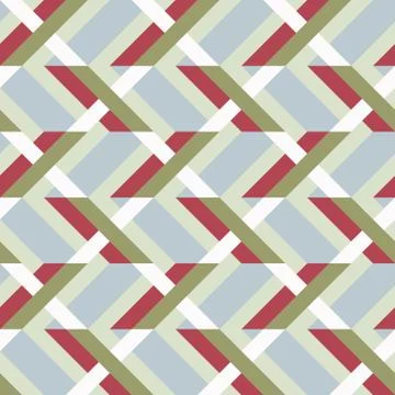 Geometry rhombus vector seamless pattern Stockillustratie