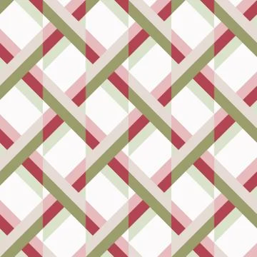 Geometry rhombus vector seamless pattern Stock Illustration