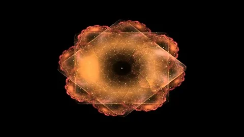 Geometry sacred futuristic quantum digital hologram texture Stock Footage 72741426