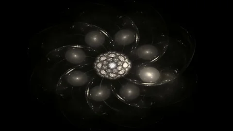 Geometry sacred futuristic quantum digital hologram texture Stock Footage 72742265