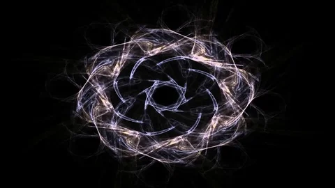 Geometry sacred futuristic quantum digital hologram texture Stock Footage 72954699