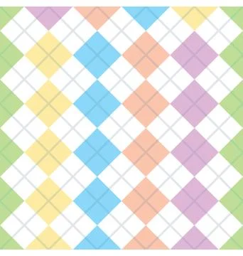 Geometry Seamless Squares Background Stock Illustration