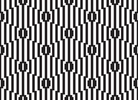 Geometry seamless vector pattern Illustrazione stock