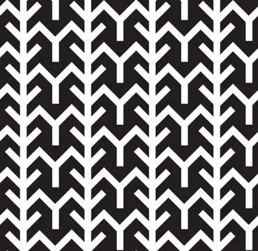 Geometry seamless vector pattern Illustrazione stock