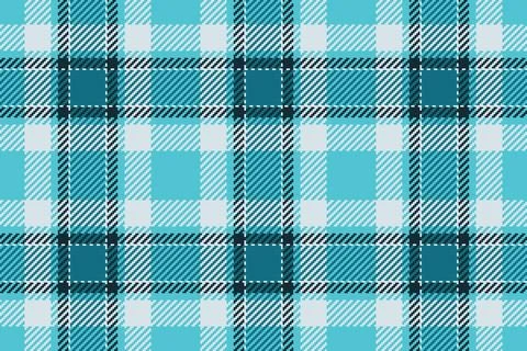 Geometry seamless vector textile, checks fabric pattern tartan. Silk check .. Stock Illustration