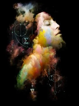 Geometry of Self. 스톡 일러스트