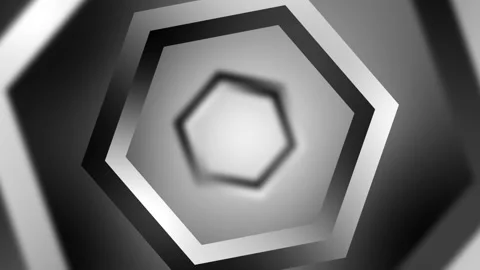 Geometry shape abstract looped background Stock Footage 170944363