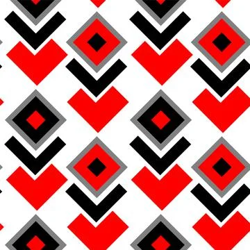 Geometry simple seamless pattern for print, wallpapers, textile Stock Illustration