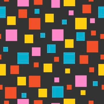 Geometry simple shape and figure. Abstract vector pattern design. Stock Illustration