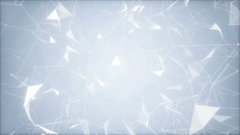 The geometry of the sun.Pleasant plexus background. Place for text. Seamless Stock Footage 97312295