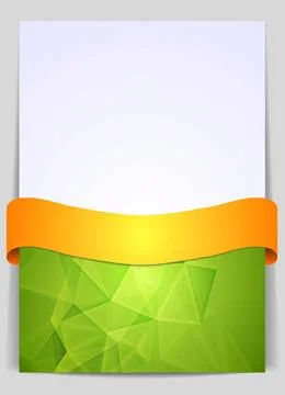 Geometry tech design with orange ribbon Geometry tech design with orange r... 写真素材