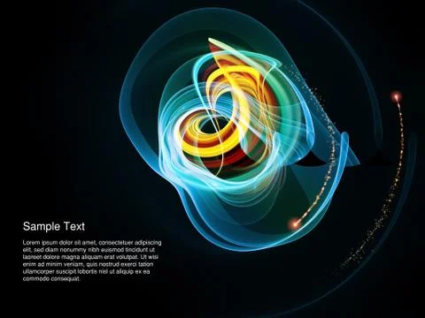 Geometry of Technology Stock Illustration