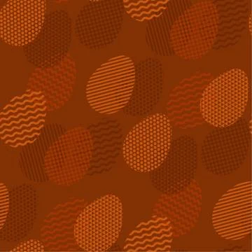 Geometry tracery on Easter egg in seamless pattern 스톡 일러스트