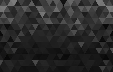 Geometry  triangle  black  and gray . Stock Illustration