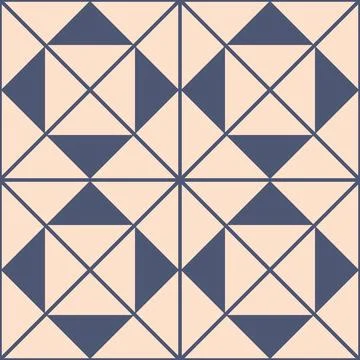 Geometry triangle shape seamless pattern pink gray pastel color contrast desi 스톡 일러스트
