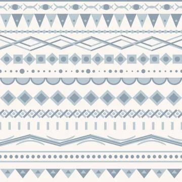 Geometry vector pattern. triangle seamless ornament Illustrazione stock