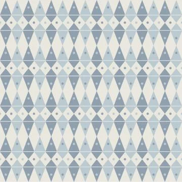 Geometry vector pattern. triangle seamless ornament Stock Illustration