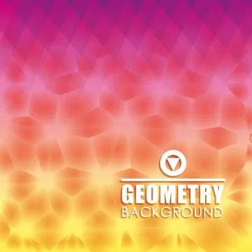 Geometry wallpaper or background 库存插图