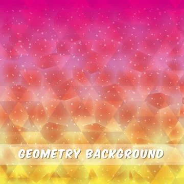 Geometry wallpaper or background 库存插图
