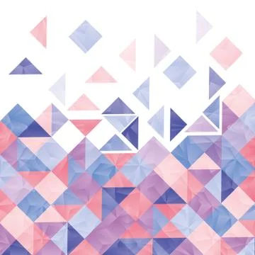 Geometry wallpaper or background 库存插图