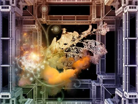Geometry Within 库存插图