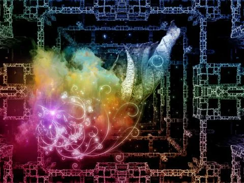 Geometry Within Illustrazione stock