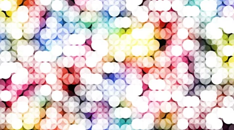 Geometry005 circle colorful white Stock Footage 47981170