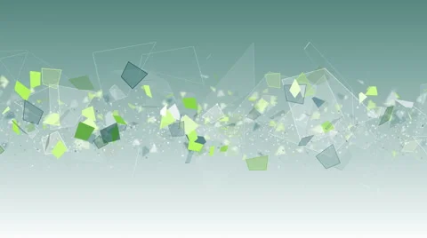 Geometry013 square floating Stock Footage 47981220