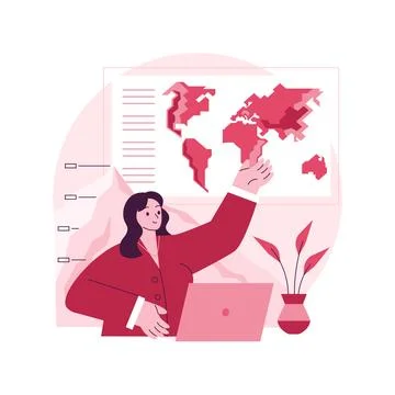 Geomorphology abstract concept vector illustration. Stock Illustration