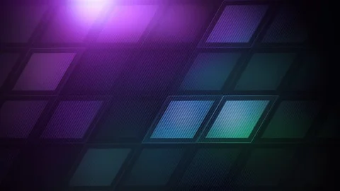 Geopoint Diamond LED Stock Footage 91554366