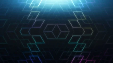 Geopoint Diamond LED Stock Footage 91554790