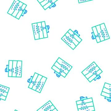 Georadar scanning earth vector seamless pattern Stock Illustration