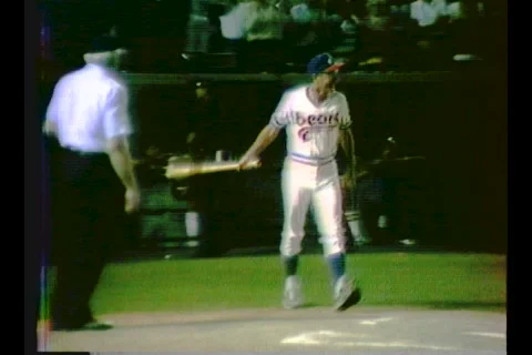 George Bush Sr. Playing Baseball Archival 스톡 동영상 253967258