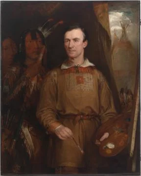 George Catlin Stock Illustration