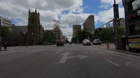George Floyd Protests and Aftermath, Columbus, Ohio Video stock 238031149