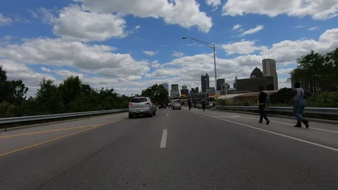 George Floyd Protests and Aftermath, Columbus, Ohio Video stock 238031806