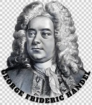 George Frideric Handel Stock Illustration