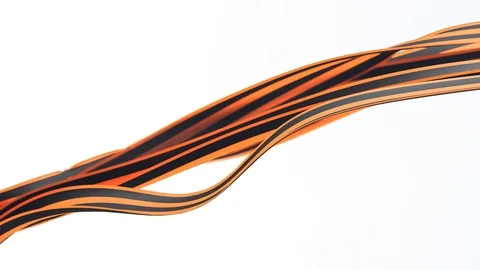 George ribbon background for may 9 Stock-Footage 105176865