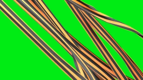 George ribbon background for may 9 Stock Footage 105319745