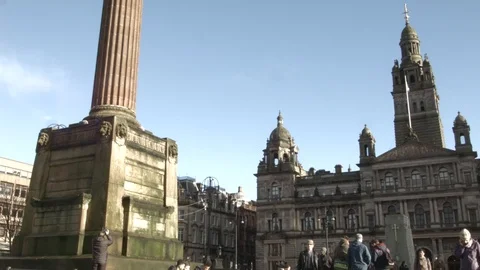 George Square Stock Footage 85845050