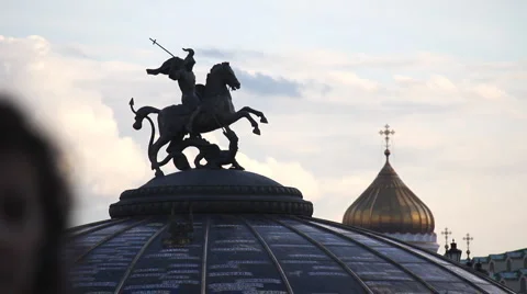 George Victorious Stock Footage 879284