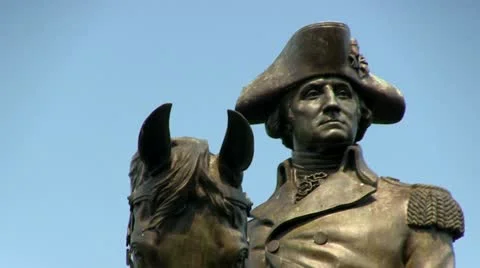 George Washington Boston; 2 Stock Footage 12364400