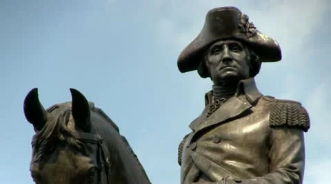 George Washington Boston Video stock 12364387
