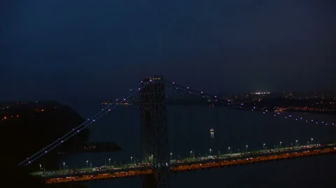 George Washington Bridge Video stock 62346921
