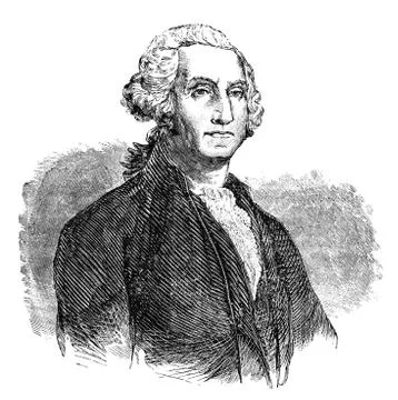 George Washington Stock Illustration