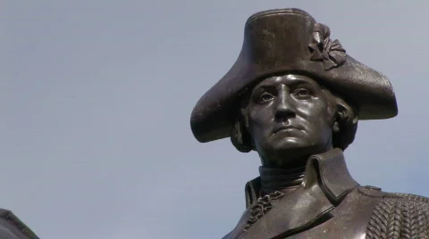 George Washington Statue Stock Footage 270291