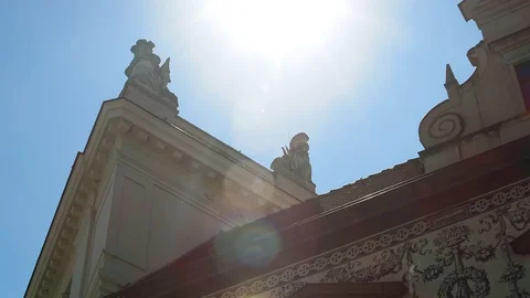 Georgentor and the Procession of Princes Stock Footage 81142524