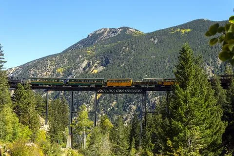 Georgetown Loop Rail Road. Stock Photos